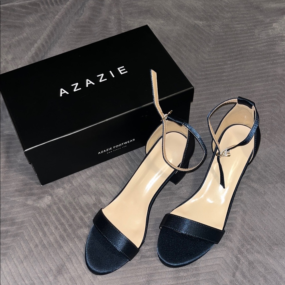 Azazie Women's Classic Dark Navy Heels